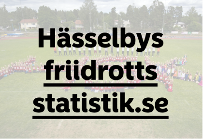 Se Hsselbyarnas resultat & statistik p friidrottsstatistik.se