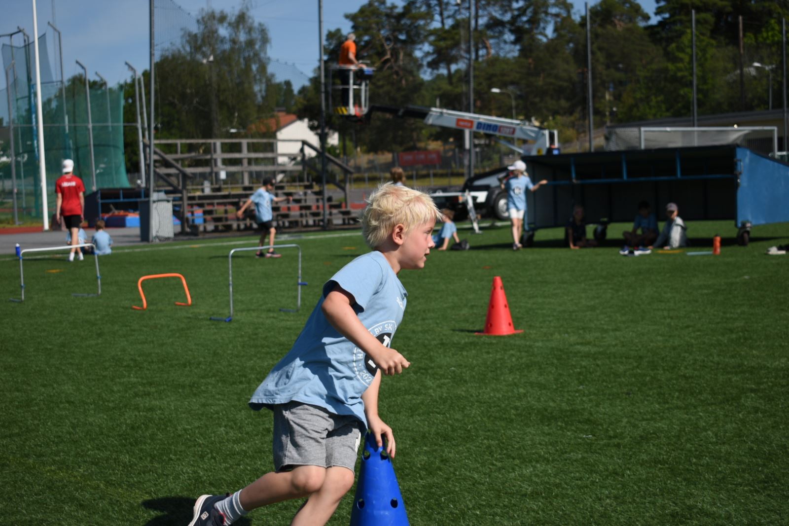 Lek, trning och hrlig stmning hela veckan.