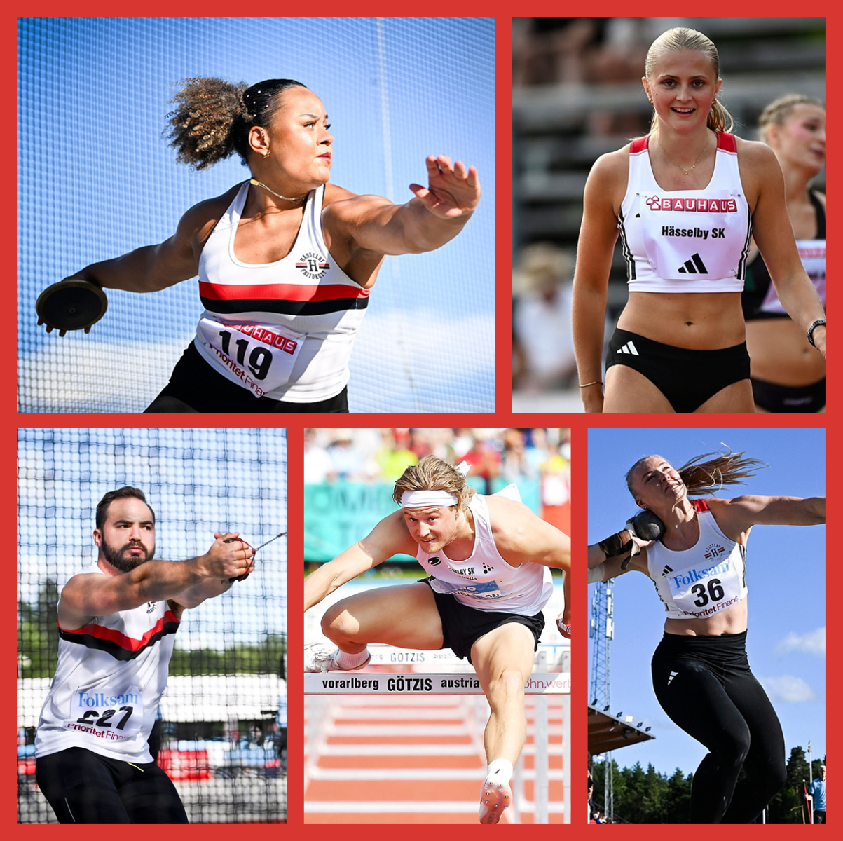 Bild p� v�ra atleter