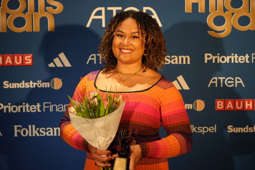 Vanessa Kamga vinner Årets prestation i Folksam Grand Prix